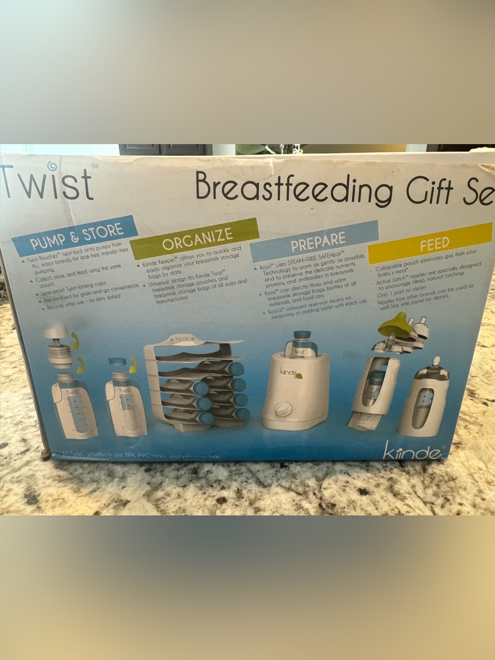 Kiinde Twist Gift Set with Bottles, Bags and more